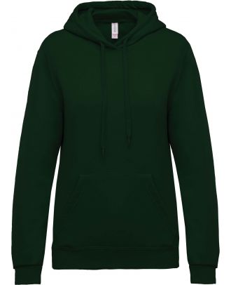 Sweat-shirt femme à capuche K473 - Forest Green