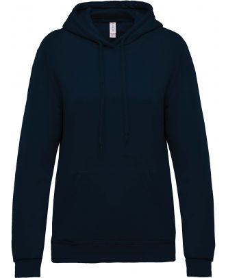 Sweat-shirt femme à capuche K473 - Navy