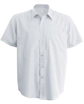 Chemise manches courtes enfant popeline K521 - White