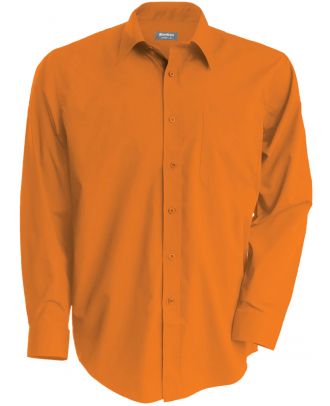 Chemise manches longues Jofrey K545 - Orange