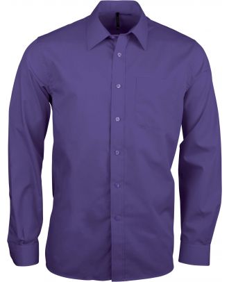 Chemise manches longues Jofrey K545 - Purple