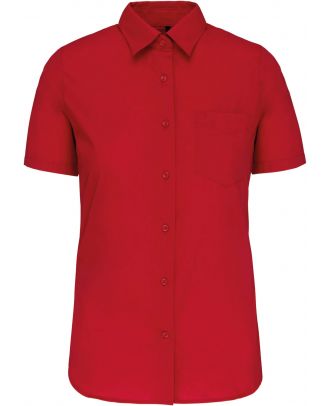 Chemise manches courtes femme Judith K548 - Classic Red