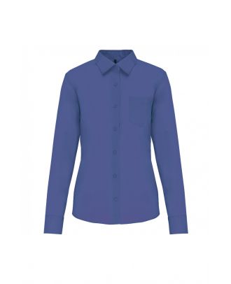 JESSICA > CHEMISE MANCHES LONGUES FEMME Cobalt Blue