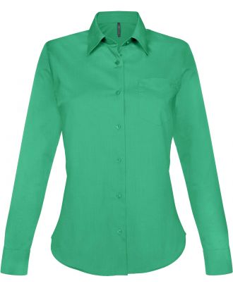 Chemise manches longues femme Jessica K549 - Kelly Green