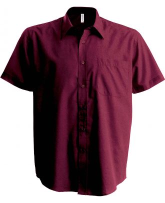 Chemise manches courtes Ace K551 - Wine