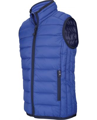 Doudoune légère sans manches homme K6113 - Light Royal Blue
