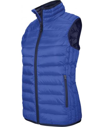 Doudoune légère sans manches femme K6114 - Light Royal Blue