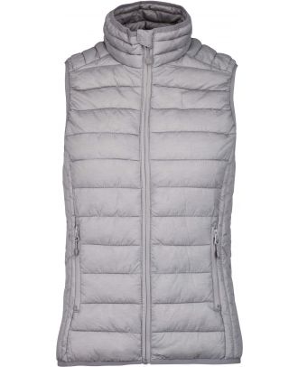 Doudoune légère sans manches femme K6114 - Marl Silver