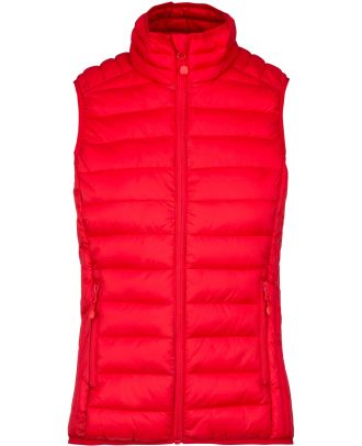 Doudoune légère sans manches femme K6114 - Red