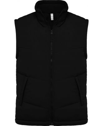 Bodywarmer doublé polaire K6118 - Black