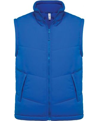 Bodywarmer doublé polaire K6118 - Light Royal Blue