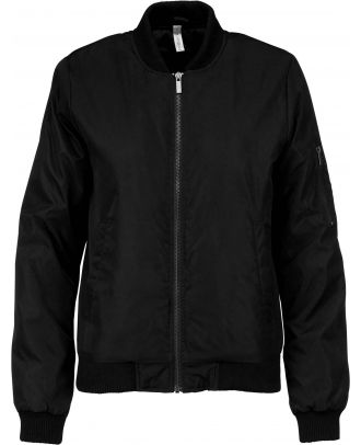 Blouson bomber femme K6123 - Black