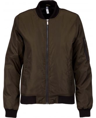 Blouson bomber femme K6123 - Deep khaki