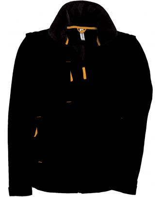 Blouson manches amovibles Score K639 - Black / Orange