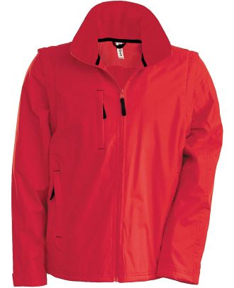 Blouson manches amovibles Score K639 - Red / Black