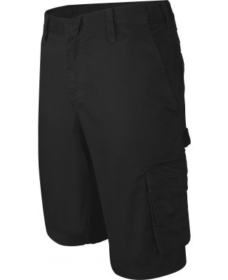Bermuda de travail multipoches K763 - Black
