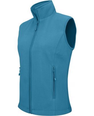 Gilet femme micropolaire Mélodie K906 - Tropical Blue