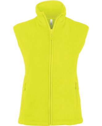 Gilet femme micropolaire Mélodie K906 - Fluorescent Yellow