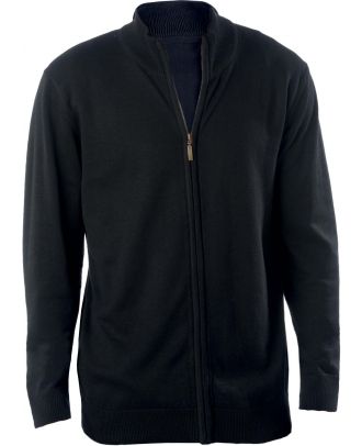 Cardigan homme zippé K961 - Black