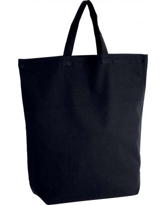 Sac shopping en coton KI0247 - Black de côté