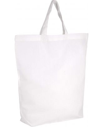 Sac shopping en coton KI0247 - White de travers