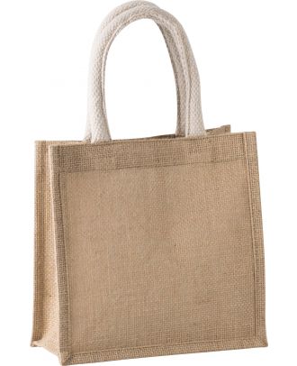 Sac style cabas en toile de jute KI0272 - Natural