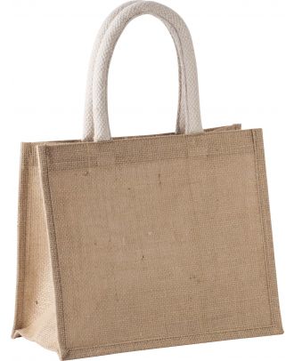 Sac style cabas en toile de jute KI0273 - Natural