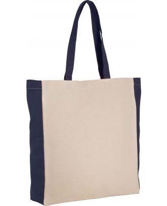 Sac cabas bicolore KI0275 - Natural / Navy