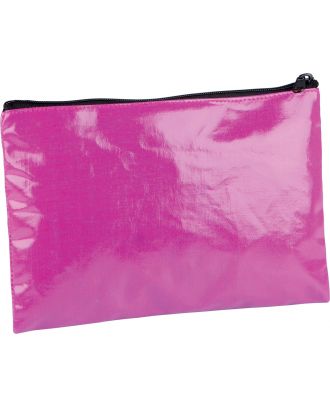 Pochette / étui en coton enduit personnalisable KI0714 - Fuchsia