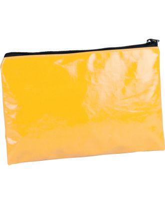 Pochette / étui en coton enduit personnalisable KI0714 - Yellow