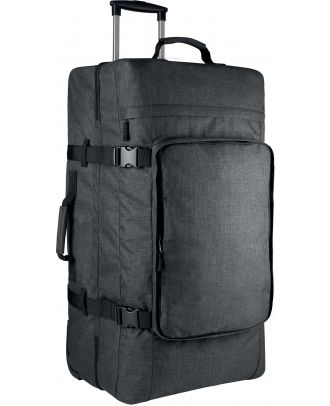 Grand sac trolley à double compartiment KI0820 - Dark Titanium