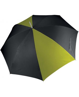 Parapluie de golf KI2007 - Black / Burnt Lime