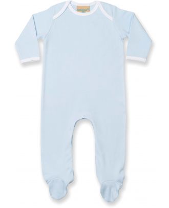Pyjama bébé LW053 - Pale Blue / White