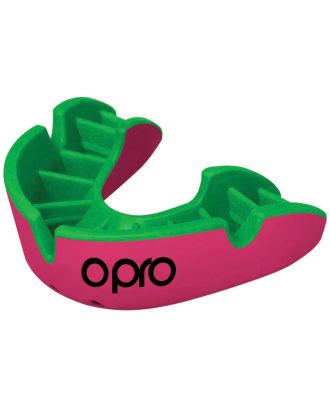 Protège dents silver OP400 - Pink / Fluoro Green