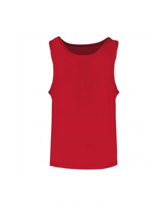 Chasuble en filet léger multisports enfant PA047 - Sporty Red