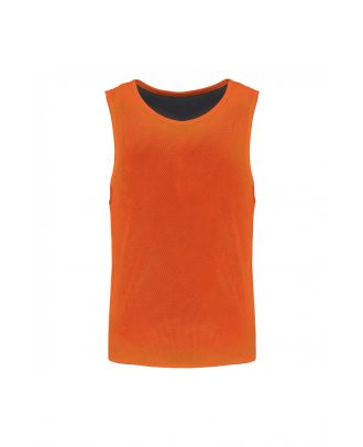 Chasuble réversible multisports enfant PA048 - Spicy Orange / Black