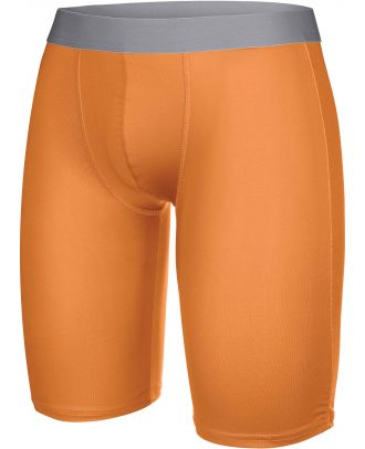 Sous-short long sport PA007 - Orange