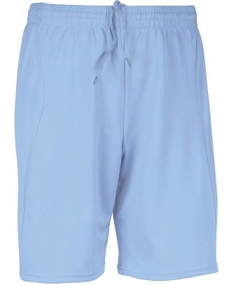 Short enfant de sport PA103 - Sky Blue