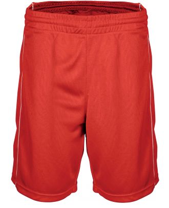 Short enfant Basket PA161 - Sporty Red