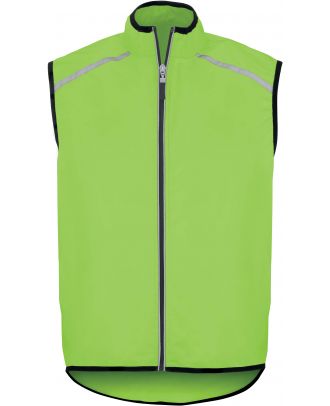 Gilet cycliste unisexe PA230 - Lime