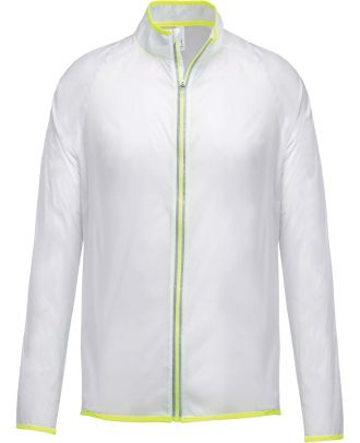 Blouson sport ultra léger PA232 - Transparent White