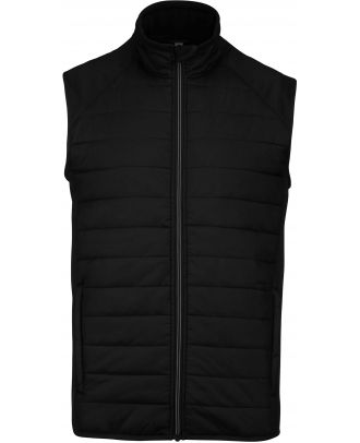 Veste sport sans manches bi-matière PA235 - Black / Black