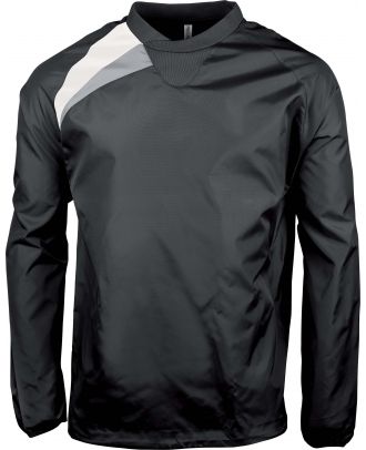 Sweatshirt de pluie unisexe PA330 - Black / White / Storm Grey