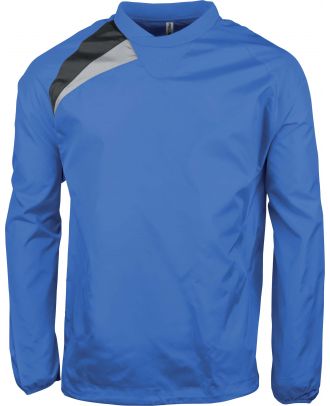 Sweatshirt de pluie unisexe PA330 - Sporty Royal Blue / Black / Storm Grey