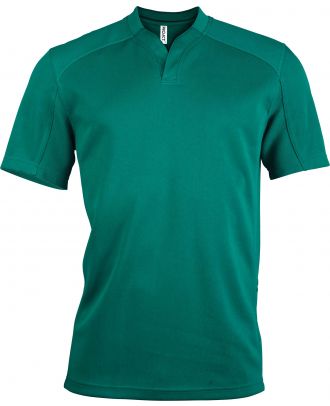 Maillot Rugby enfant bi-matière manches courtes PA428 - Dark Green