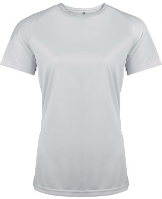 T-shirt femme manches courtes sport PA439 - White
