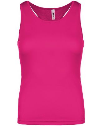 Débardeur femme sport PA442 - Fuchsia