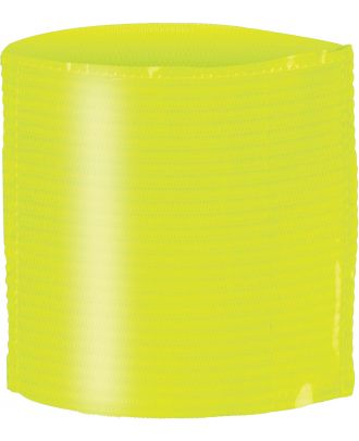 Brassard porte étiquette élastique PA678 - Fluorescent Yellow