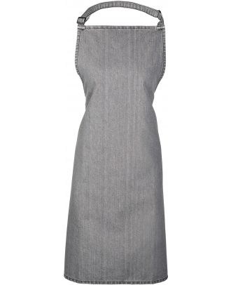 Tablier à bavette "Colours" PR150 - Grey Denim