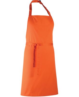 Tablier à bavette "Colours" PR150 - Orange